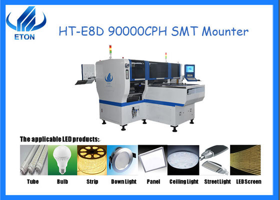 Επιλογή ht-E8D ETON και μηχανή 90000CPH θέσεων με το ανώτατο μέγεθος PCB 1200*300mm