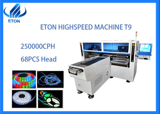 Επιλογή 250000CPH SMT και μηχανή 1.5mm θέσεων πάχος PCB για την εύκαμπτη λουρίδα