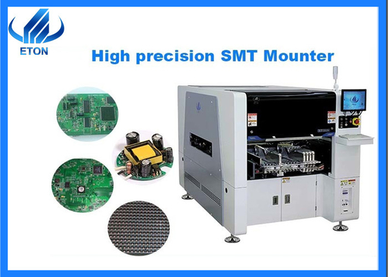 Μηχανή 0201 τσιπ Mounter μονταρισμάτων των οδηγήσεων υψηλής ακρίβειας 10 κεφαλιών 40000CPH SMT