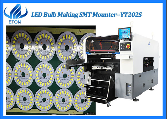 YT202S βολβός των οδηγήσεων που κατασκευάζει τη μηχανή SMT Mounter 80000CPH με 20 ακροφύσια