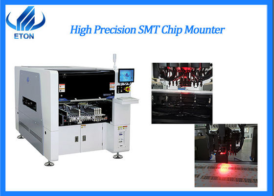 Τσιπ mounter 40000CPH υψηλής ακρίβειας SMT με 2 σύνολα επιλογής καμερών και μηχανής θέσεων