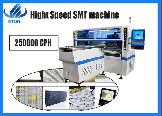 Υψηλής ακρίβειας SMT LED Mount 250000CPH 1m FPCB Pick And Place Machine