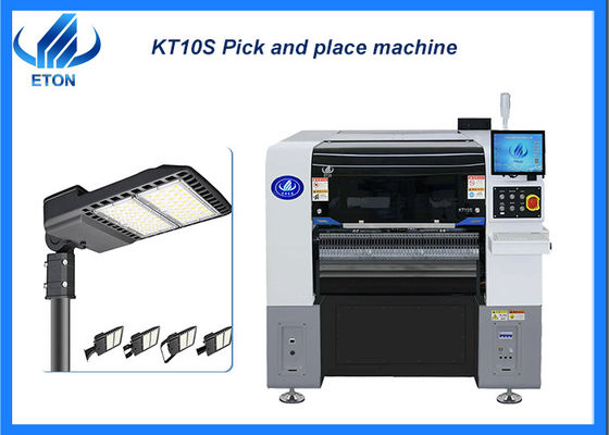 Ηλεκτρονικός οδηγός σκόνης SMT pick and place machine με 10 κεφαλές ολοκληρωμένη μονάδα