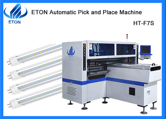 Μεγάλη ταχύτητα 68 Feeder LED Tube Mounting Machine SMT Pick and Place Machine