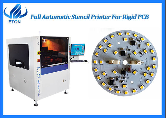 Μηχανή κατασκευής λαμπτήρων LED SMT Stencil Printer μηχανή για συγκόλληση PCB