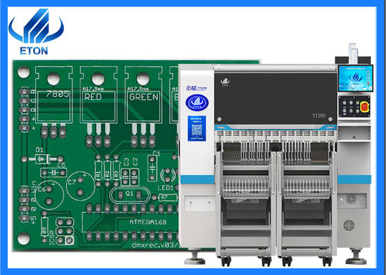 YT20S SMT Εγκαταστατική μηχανή 98000CPH 104 τροφοδοτών Εγκαταστατική μηχανή SMD