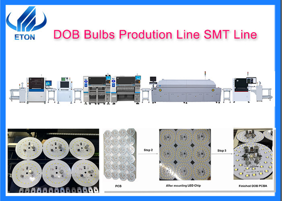 Μεγάλη ταχύτητα αυτόματη μηχανή SMT Chip Mounter ETON YT10S SMT Pick And Place Machine για γραμμή SMT