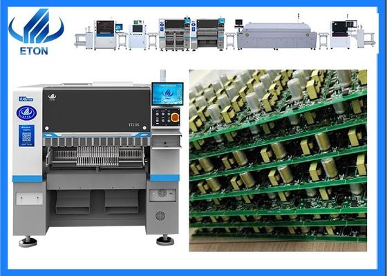 52pcs Στάσεις τροφοδοσίας Led Chip Mounter Machine για την ηλεκτρονική βιομηχανία Min Pcb Μέγεθος 50 * 50mm