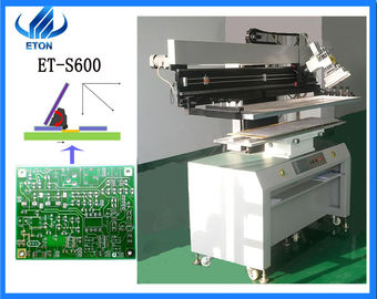 Ημι αυτόματος να τοποθετήσει SMT εκτυπωτής διάτρητων μηχανών για το PCB που τυπώνει 0.6m