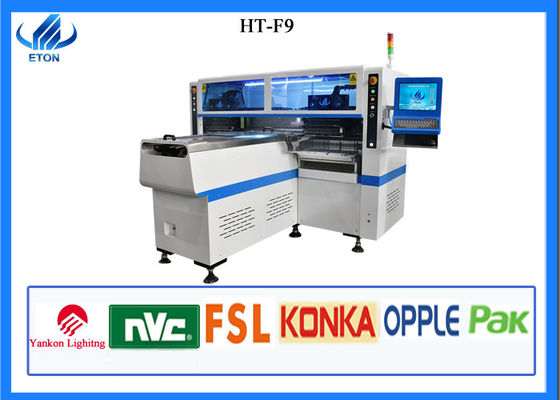 Ελαφριά 200K CPH 6KW SMT μηχανή συνελεύσεων PCB ht-F9 λουρίδων