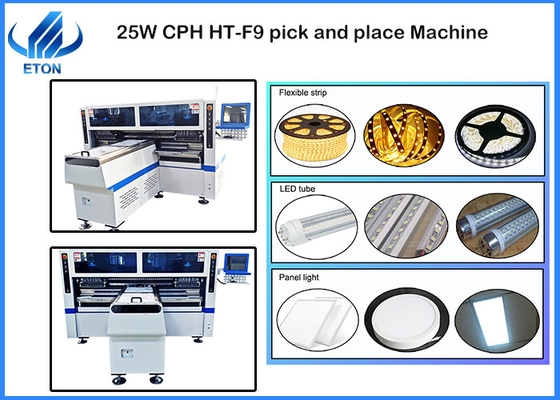 Διπλές επιλογή συστημάτων SMT και μηχανή μαγνητικό γραμμικό 25W CPH θέσεων για RGB
