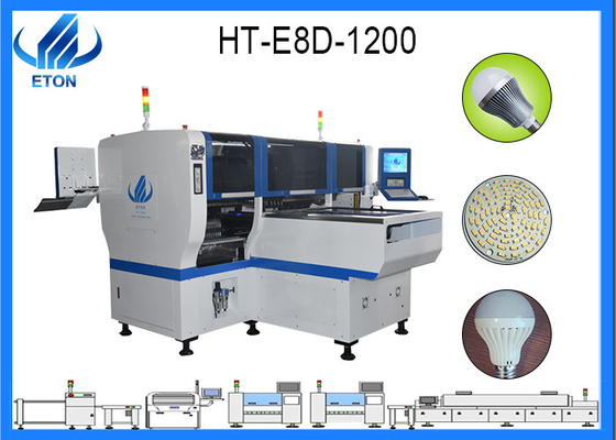 Το τσιπ SMT mounter επεξεργάζεται να τοποθετήσει τα τμήματα στην οδηγημένη ελαφριά βιομηχανία για τα προϊόντα βολβών DOB στη μηχανή