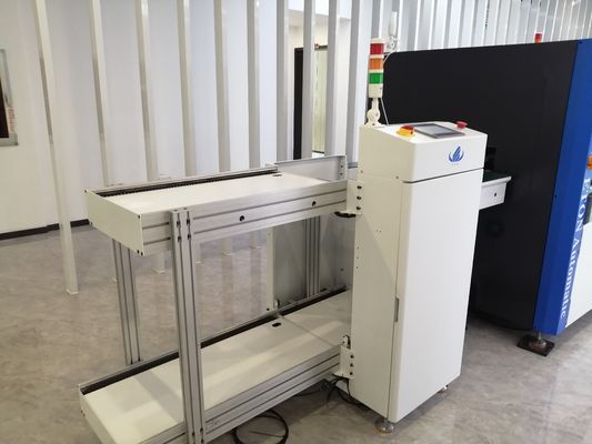 SMT ενιαία ραγών φορτωτών μηχανών επίδειξης οθόνη αφής χρώματος ελέγχου αληθινή