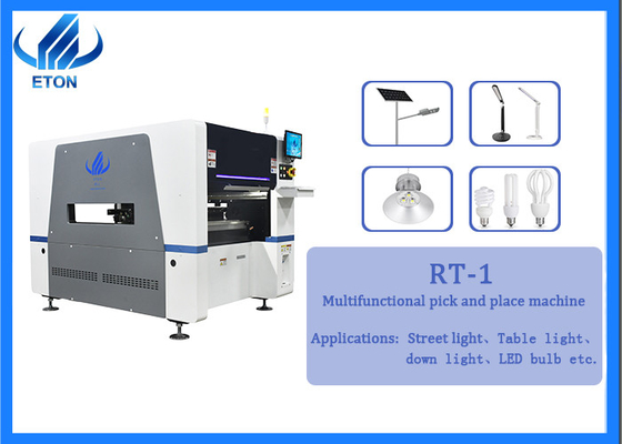 Ελαφριές επιλογή SMT των αυτόματων οδηγήσεων και μηχανή 42 σταθμός 12 θέσεων τροφοδοτών κεφάλια