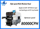 0201 SMD Mounting Machine Medium Speed ​​80000CPH For BGA QFP
