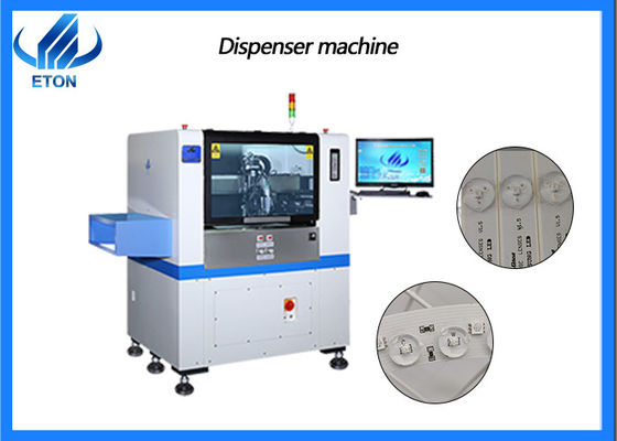 Μηχάνημα αυτόματης διανομής κόλλας μήκους 1800 mm με σύστημα εντοπισμού θέσης CCD