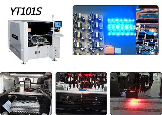 Ηλεκτρική μηχανή επεξεργασίας PCB Mounter 40000CPH τσιπ πινάκων SMD
