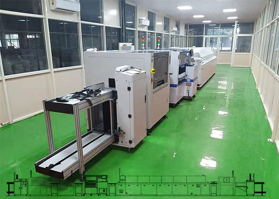 Ηλεκτρική μηχανή επεξεργασίας PCB Mounter 40000CPH τσιπ πινάκων SMD