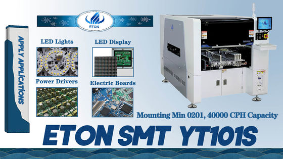 Βολβός οδηγήσεων/οδηγός SMT Mounter 40000CPH δύναμης για τα τμήματα SMD