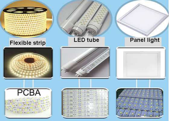 Μεγάλη ταχύτητα SMT Pick And Place Machine 68 κεφαλές για LED Tube Light / Strip Light