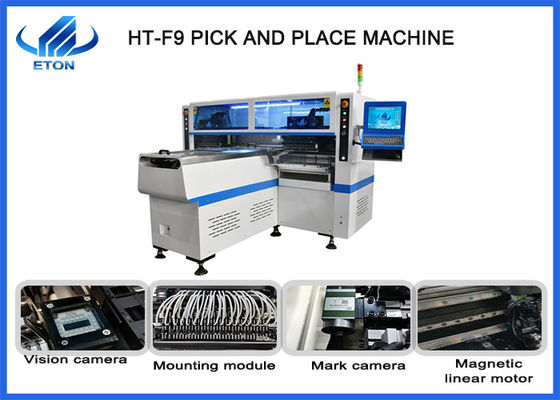 Μεγάλη ταχύτητα SMT Pick And Place Machine 68 κεφαλές για LED Tube Light / Strip Light