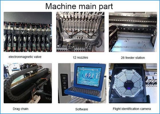 Φωτισμός οδηγήσεων που κάνει SMT mounter για τη μηχανή τοποθέτησης 0402 συστατικών SMT