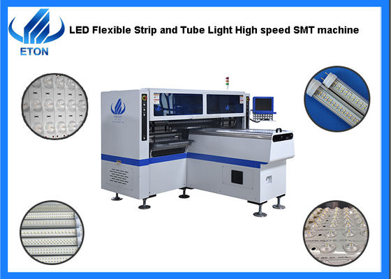 Εύκαμπτη λουρίδα οδηγήσεων και ελαφριές επιλογή υψηλής ταχύτητας 170000CPH σωλήνων και μηχανή θέσεων