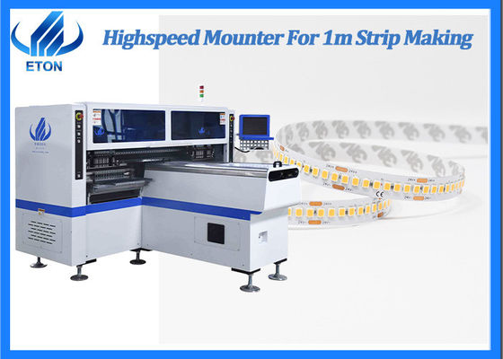 Διπλές επιλογή βραχιόνων 180000cph και μηχανή SMT Mounter θέσεων για την εύκαμπτη λουρίδα