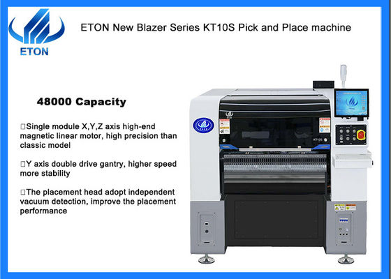 Πληροφορική 52 σταθμός τροφοδοσίας Πολυλειτουργικό 480000 χωρητικότητα pick and place μηχανή