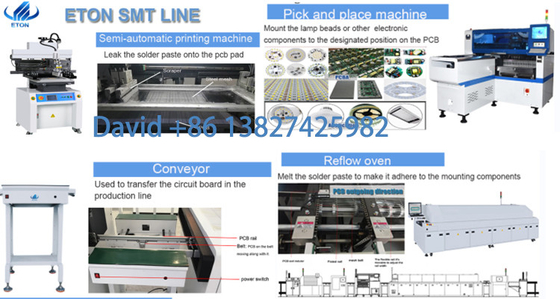 Ε8S-1200 LED Pick And Place Machine 45000CPH Δύο συστήματα Δύο μονάδες 4 κάμερες