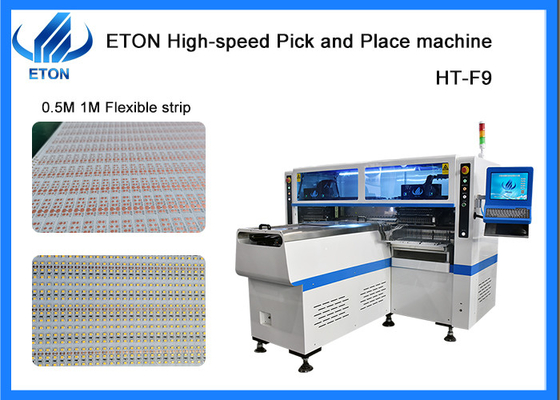 Μέγιστο 1,2m PCB SMT Pick &amp; Place Machine για 0,5M - 1M Strip Light