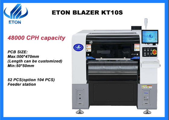 Μέση ταχύτητα 48000 χωρητικότητα pick and place machine 1.5KW εξοικονόμηση ενέργειας