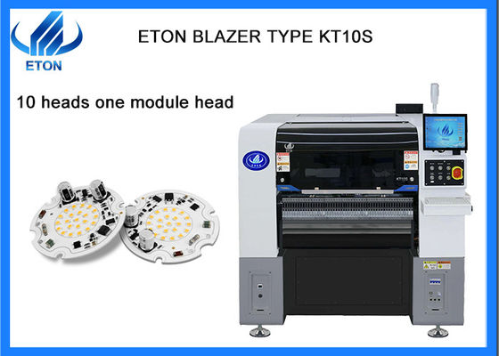 48000 CPH 10 κεφαλές SMT pick and place machine για LED / πυκνωτή / αντίσταση