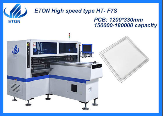 Επαγγελματική 180000 CPH LED Tube Σκληρό PCB SMT Pick And Place Machine