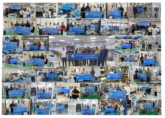 Μεγάλη μηχανή SMT για LED ταινία, pick and place μηχανή 136 ακροφύσια τοποθέτηση τσιπ