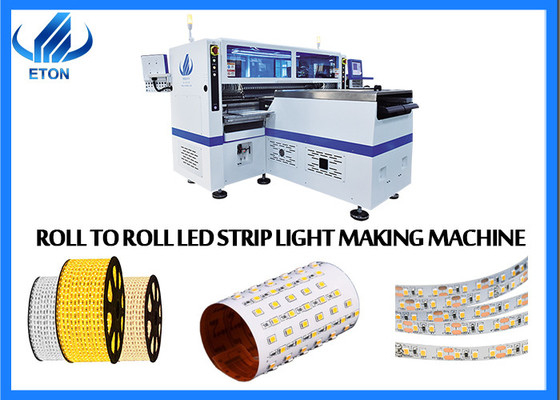 Μεγάλη μηχανή SMT για LED ταινία, pick and place μηχανή 136 ακροφύσια τοποθέτηση τσιπ