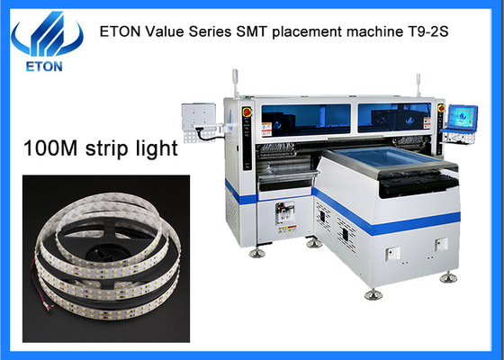 200m LED Strip SMT Pick And Place Machine Πλήρης αυτόματη γραμμή λύσης για συστατικά πυκνωτών