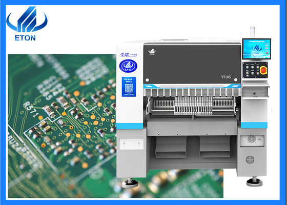 SMT Pick And Place Machine 10 Head 48000cph σε γραμμή παραγωγής συναρμολόγησης φωτισμού LED