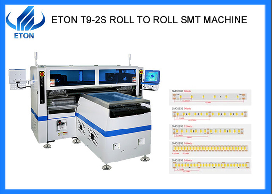 Modlue T9-2S 380AC 50HZ High Speed SMT Placement Machine για πλάτους 250 mm PCB Roll To Roll