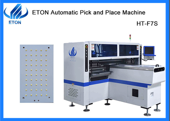 180000CPH Ικανότητα τοποθέτησης SMT Tube Production 68 Feeder Station Pick and Place Machine