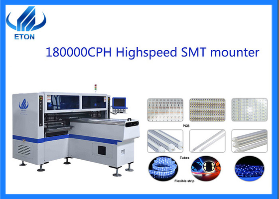 Προηγμένη μηχανή τοποθέτησης LED SMT για LED Hard Light Board και Flexible Tube Board