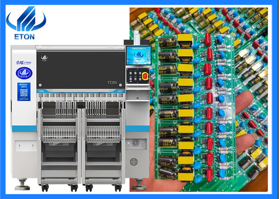 LED chip mount smt pick and place machine μηχανή συναρμολόγησης φωτισμού με LED διπλό βραχίονα
