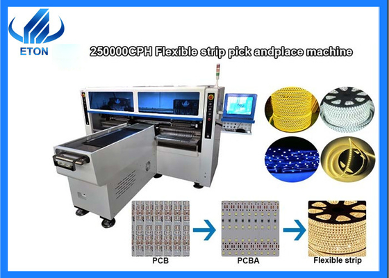 SMT pick and place machine 250000CPH High speed strip light PCB mounting machine Ηλεκτρονική μηχανή για την τοποθέτηση μικροκυκλωμάτων