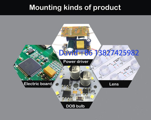 45000CPH 12 κεφαλές 28 τροφοδοσίες LED λαμπτήρα SMT κατασκευής μηχανή φωτισμού