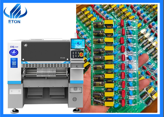Ηλεκτρονική μηχανή για την τοποθέτηση LED Chip SMD Ηλεκτρονική μηχανή κατασκευής φωτισμού LED 48000CPH SMT