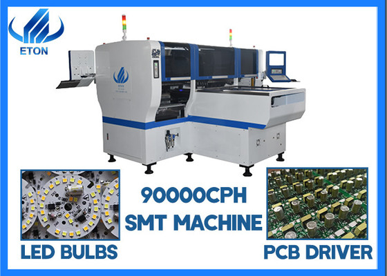 ΕΤΟΝ HT-E8D LED κατασκευή SMT mounter 48 τροφοδοτών Pick And Place pcb τοποθέτηση μηχανή