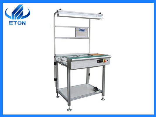 4 mm Flat Belt Conveyor LED Light Rail για την εμπρόσθια εγκατάσταση αντιστατικού τραπεζιού εργασίας