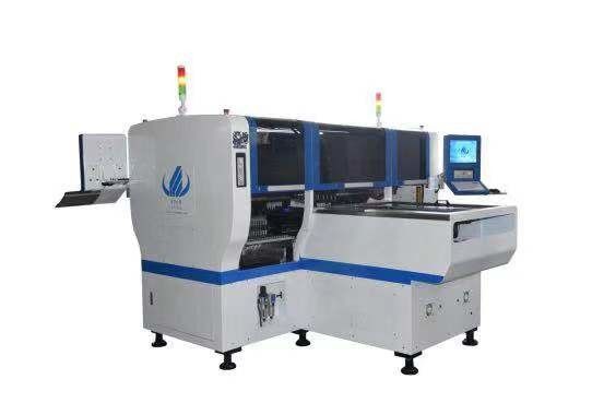 η οδηγημένη κατασκευή μηχανών smt mounter HT-E8d ETON συνελεύσεων φω'των επιλέγει και τοποθετεί τη μηχανή