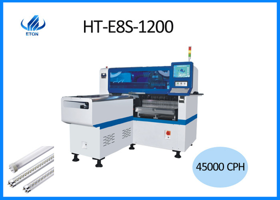 Οδηγημένη πυκνωτές κάμερα 45000CPH 5mm PCB οράματος ταχύτητας γραμμών παραγωγής σωλήνων