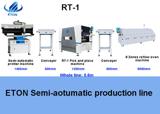 0.1 - να τοποθετήσει τσιπ 6mm SMT βολβός των μαγνητικών γραμμικών οδηγήσεων μηχανών υψηλών σημείων μηχανών που κατασκευάζει τη μηχανή